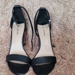 Call It Spring Elegant Black Heels
